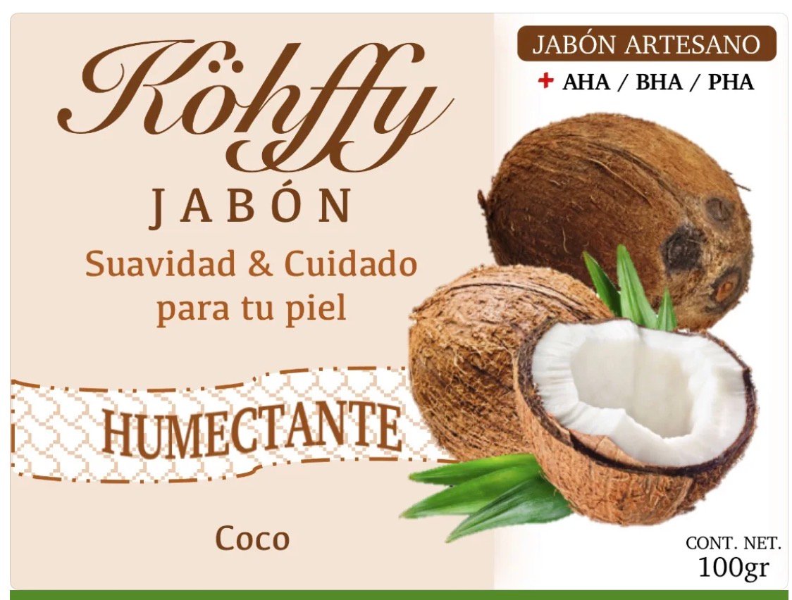 Jabón Artesanal de Coco - Imagen 2